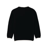 Boys Solid Round Neck Sweater